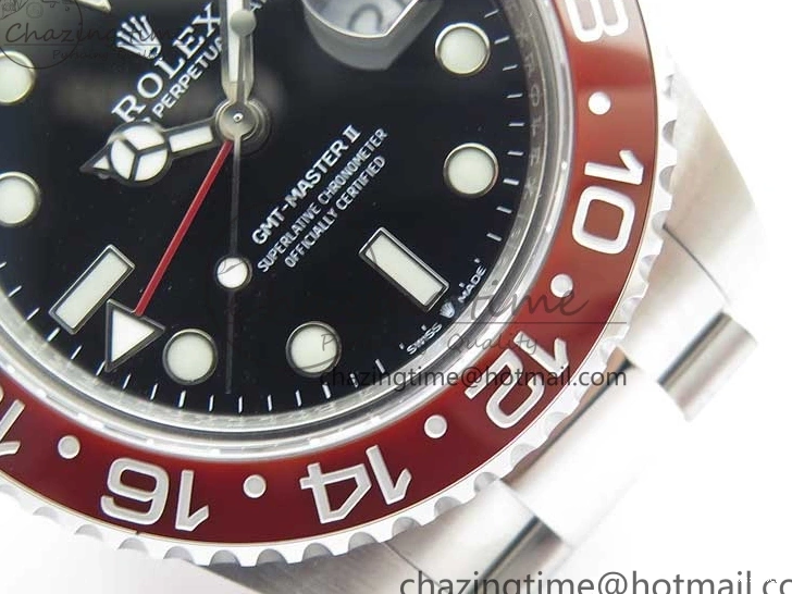 (Correct BP 1:1 Best Black GMT-Master Maker BLRO Hand A3285 Bracelet Dial 904L Stack) 904L 126710 II On Edition Oyster 0103